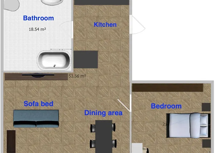 Superhosts Zentrum - Parkplatz - Badewanne - Netflix - Kaffee * Bremen